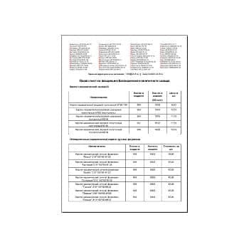 لیست قیمت محصولات آجری BKZ из каталога БКЗ